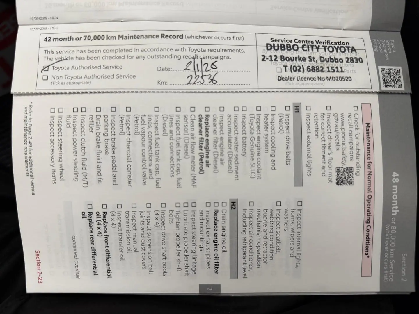 2020 Toyota Hilux Gallery Image 32